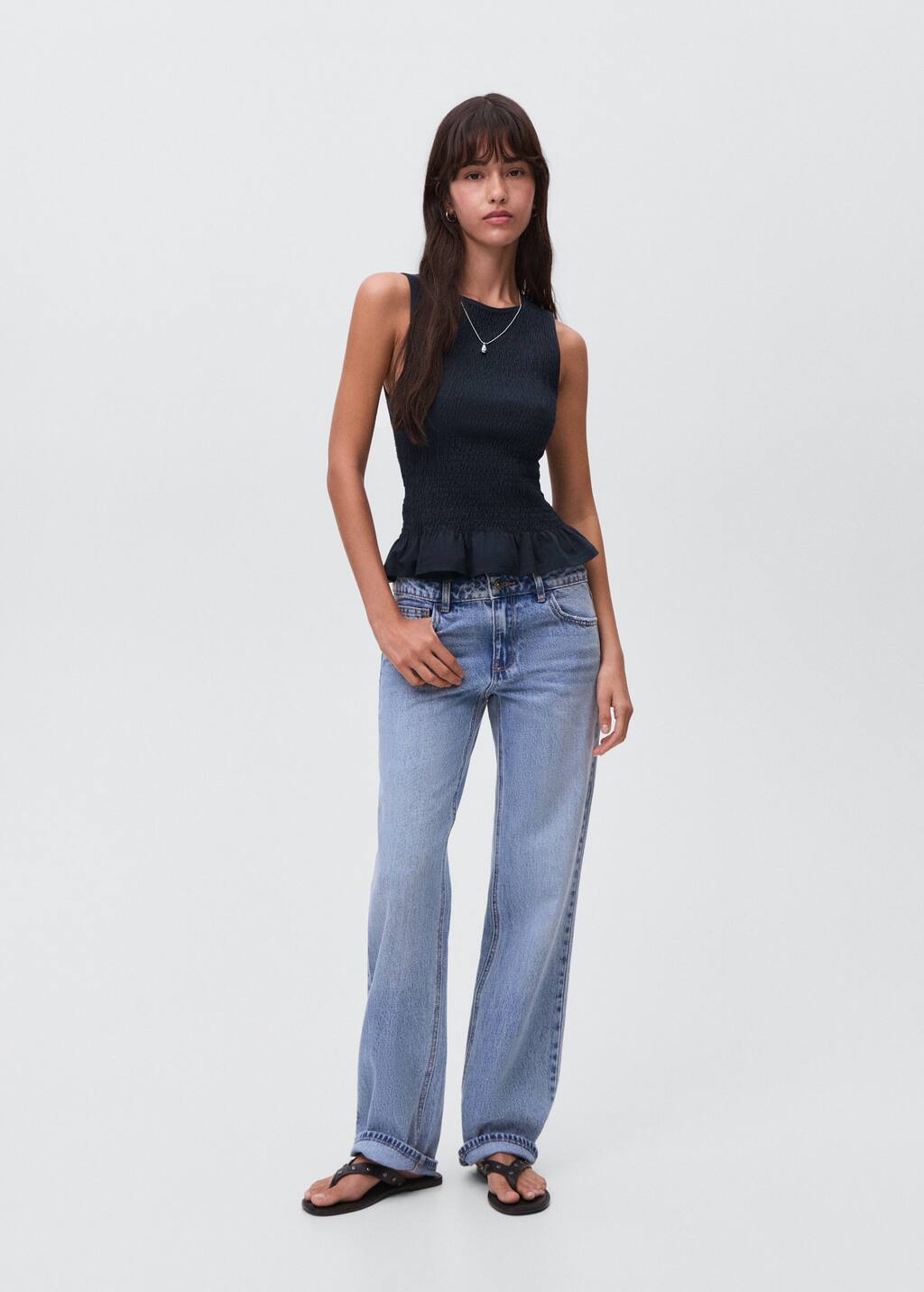 Ruffled top