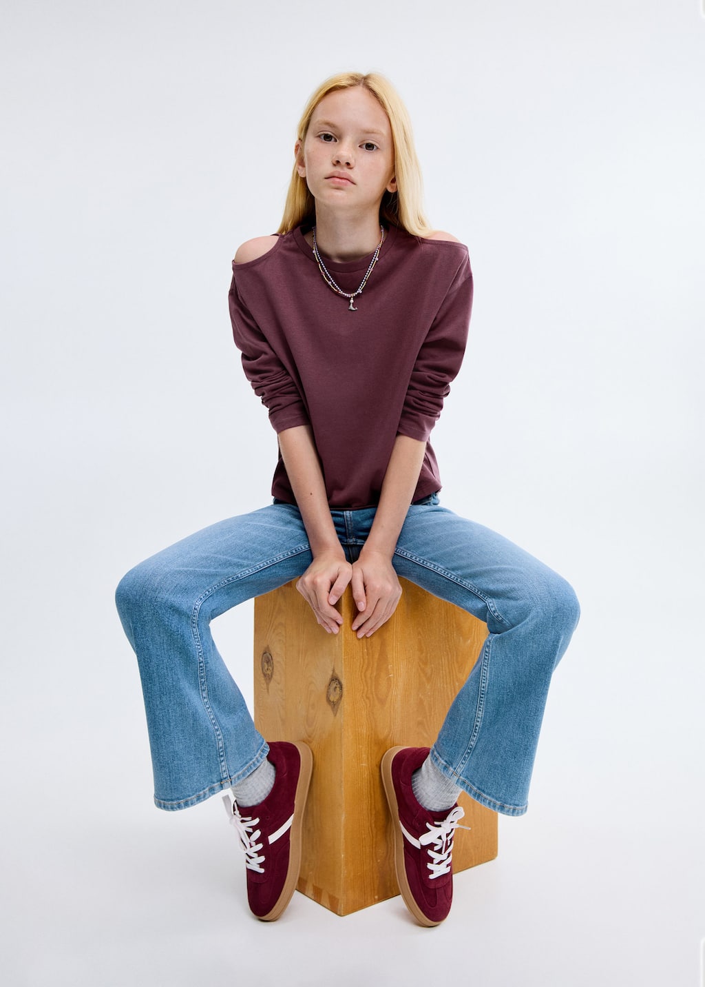 Cut-out t-shirt