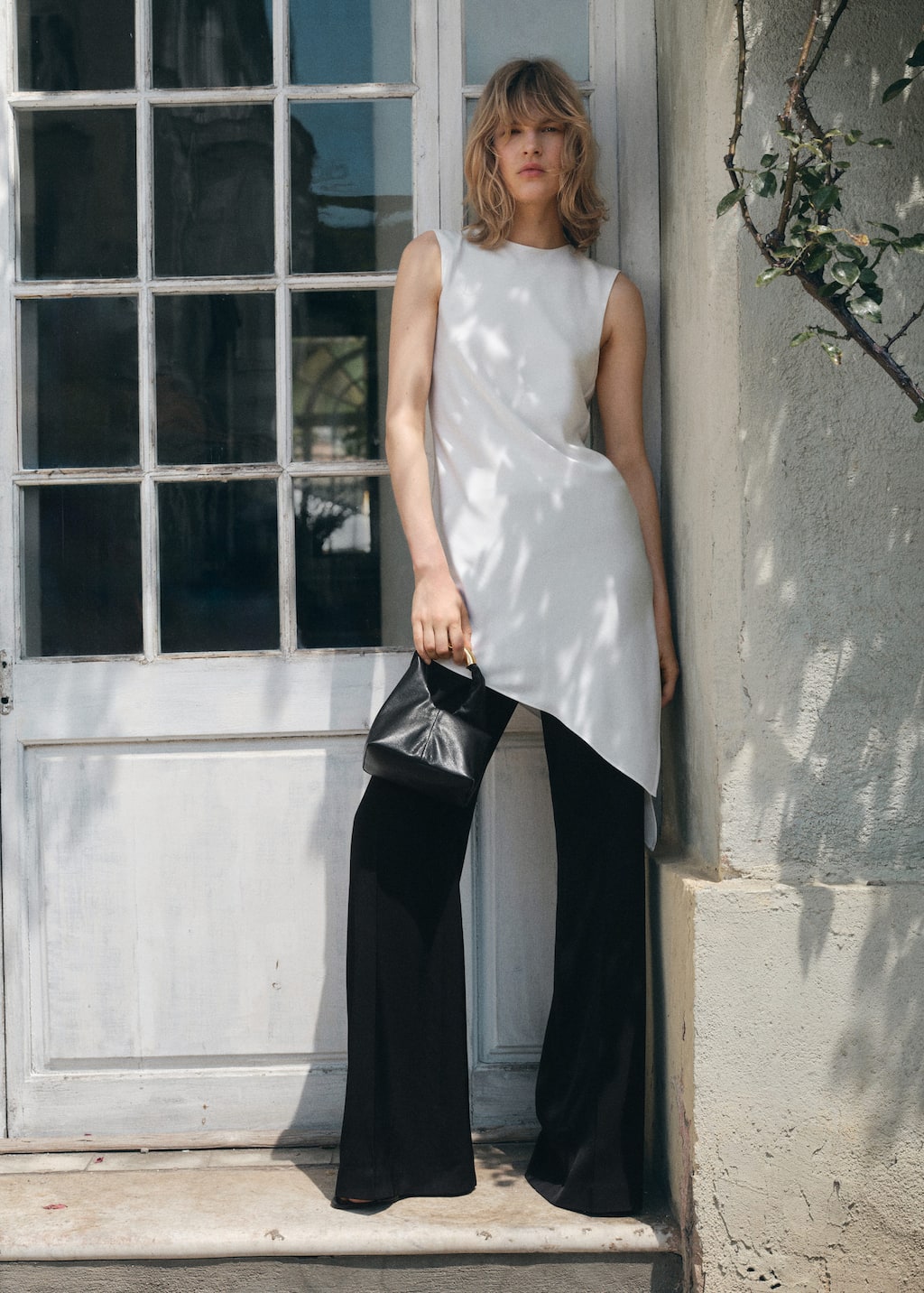 Mango Sac À Main À Anse Métallique Noir - Femme - Taille Unique -  In Black