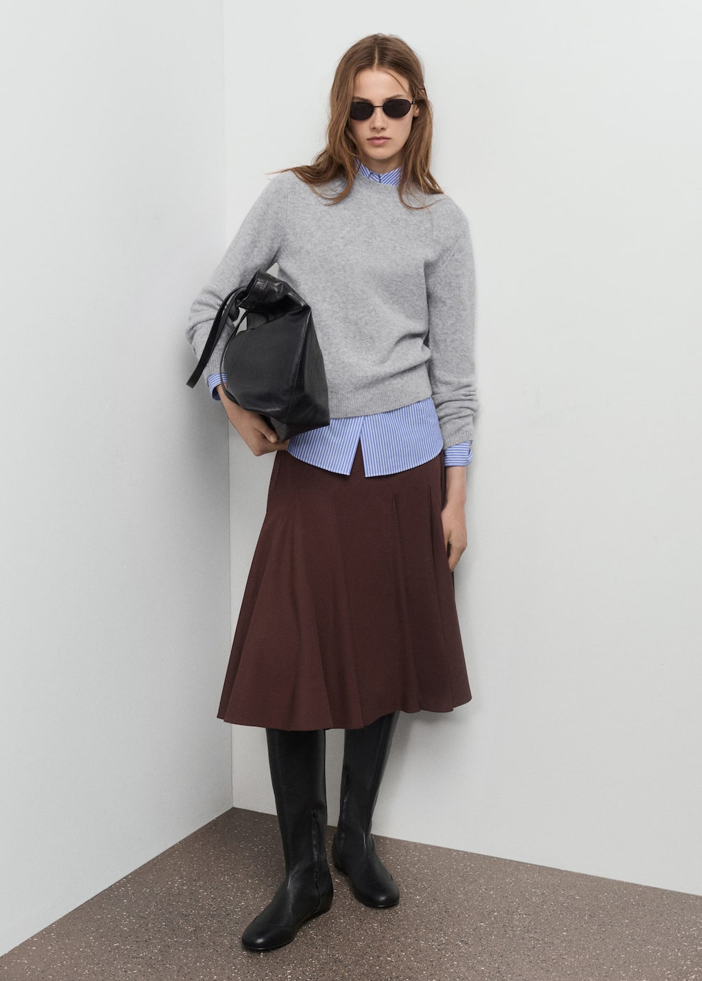Medium-knit sweater