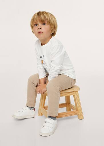 Pantalons Pour Bebe Garcon 21 Mango Kids France