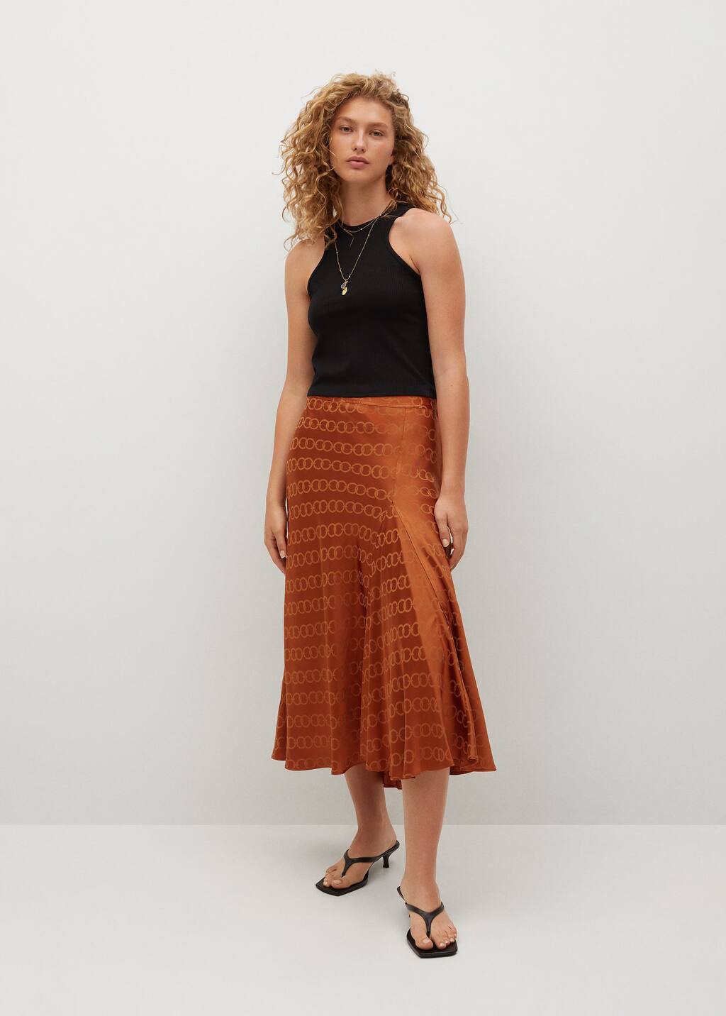 holographic skirt jacket