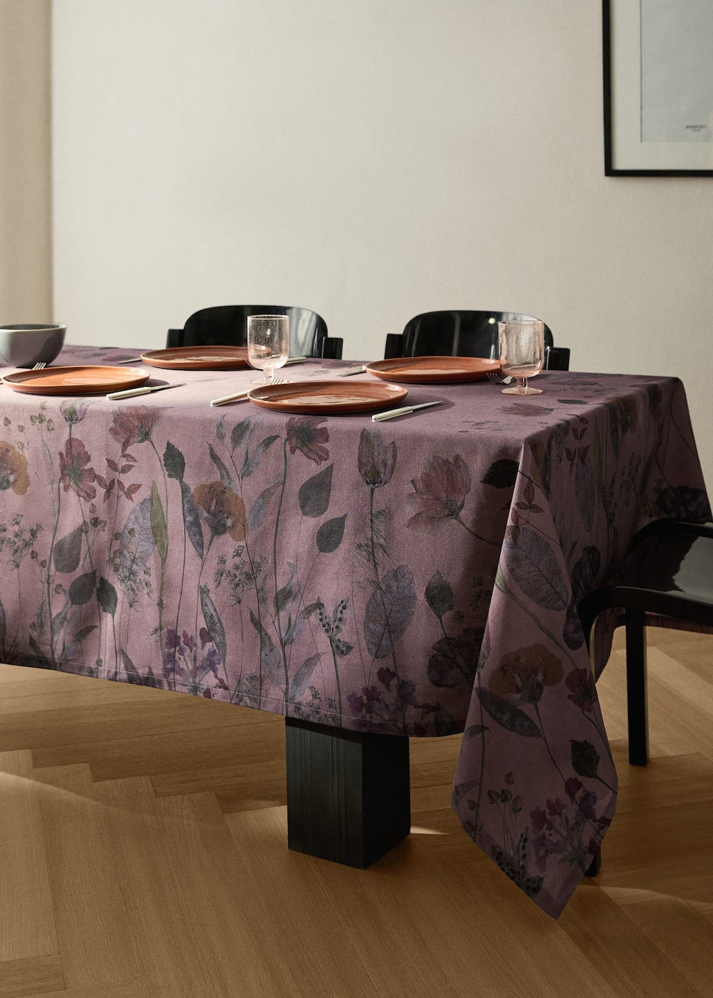 Mango Home Tablecloth Plum
