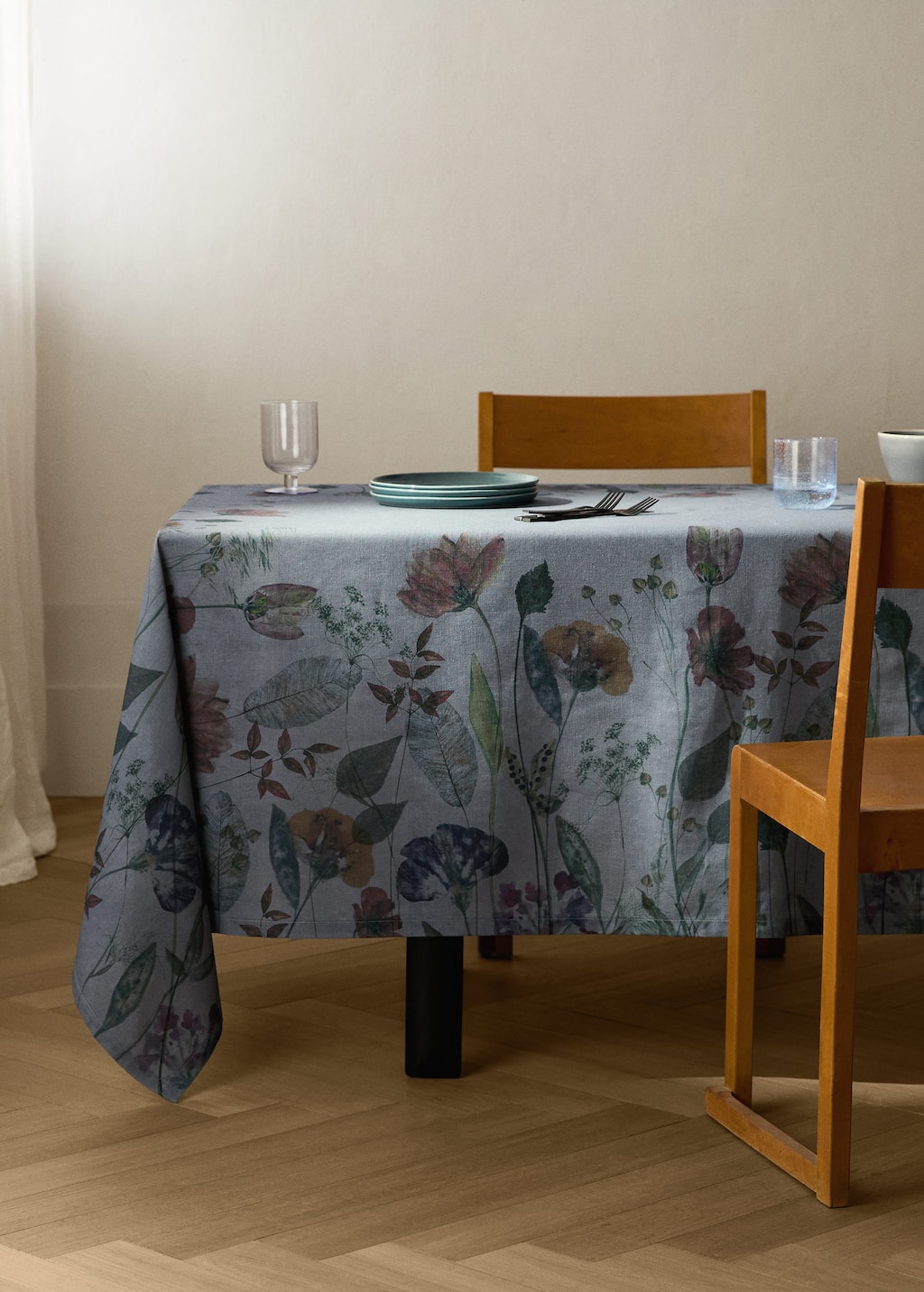 Mango Home Tablecloth Ink Blue