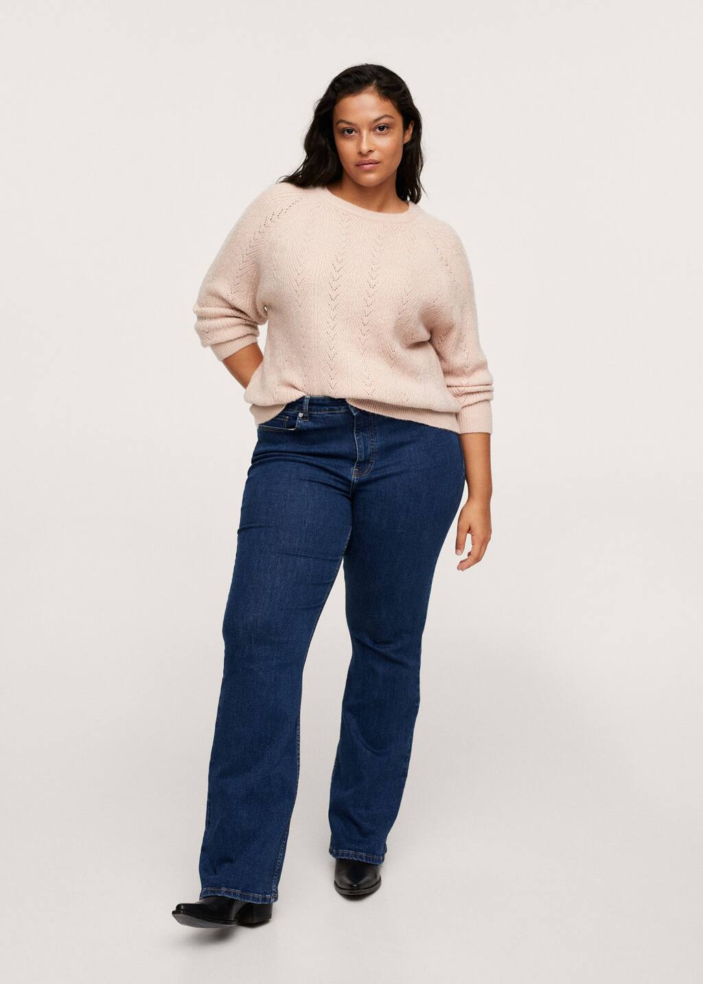 plus size silver sweater