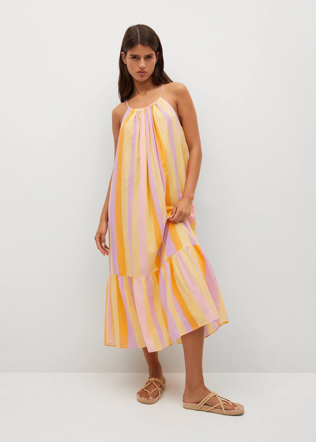 robe orange mango
