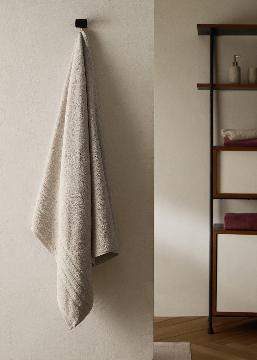 Mango Home Serviette De Bain Coton Sable - Home - 90x150cm -