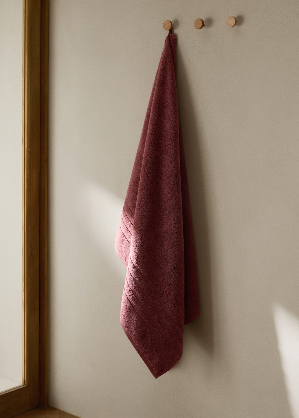 Mango Home Serviette De Bain Coton Fraise - Home - 90x150cm -