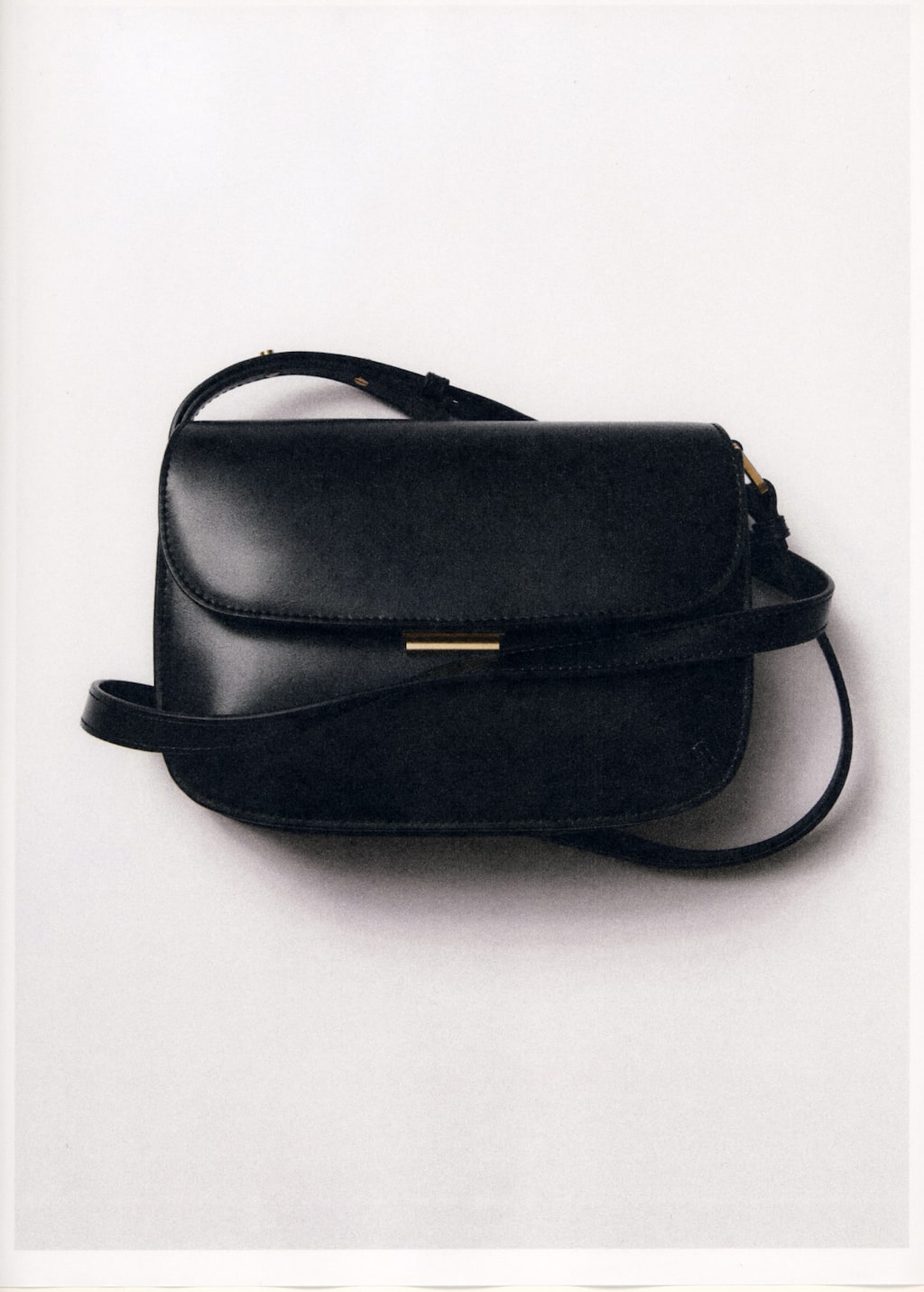 Mango Sac Bandoulière Rabat Noir - Femme - Taille Unique - In Black