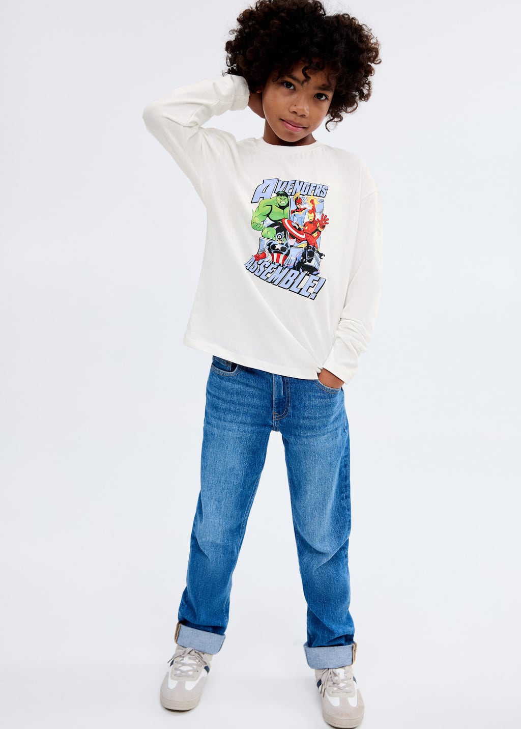 Superhero cotton Marvel t-shirt