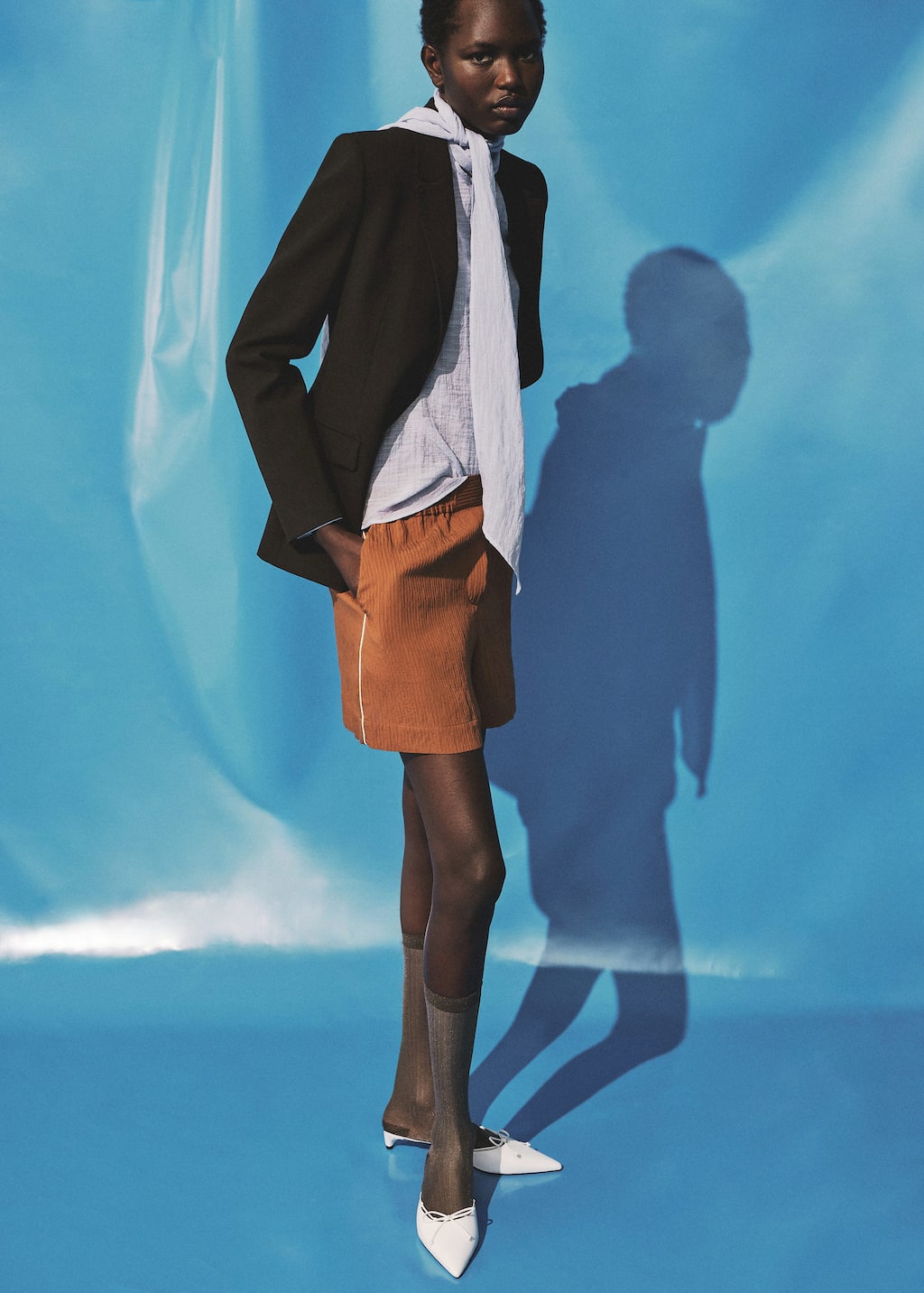 Mango Short Marron - Femme - Xl - In Brown