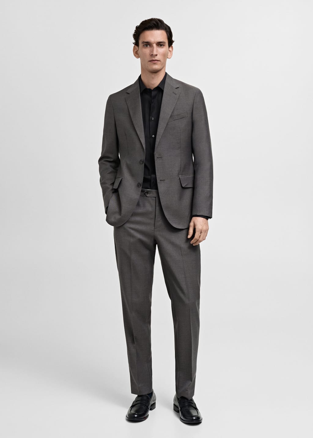 Mango Man Shirt Black