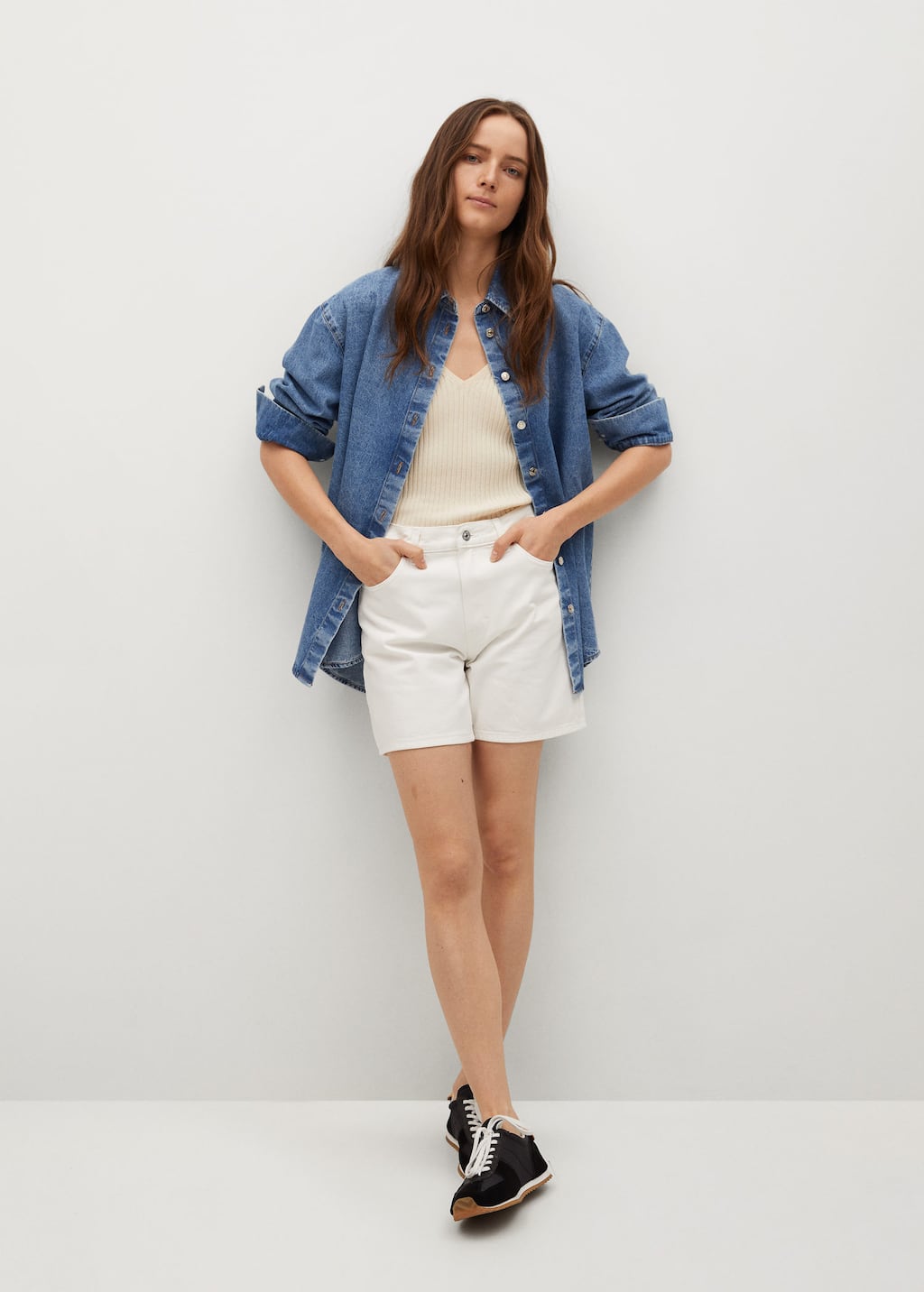 Shorts - Prendas - Mujer | MANGO OUTLET España