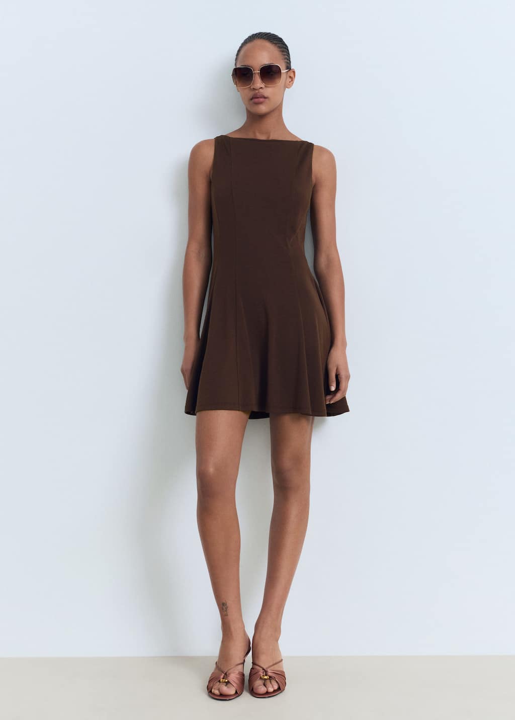 Short flared dress
