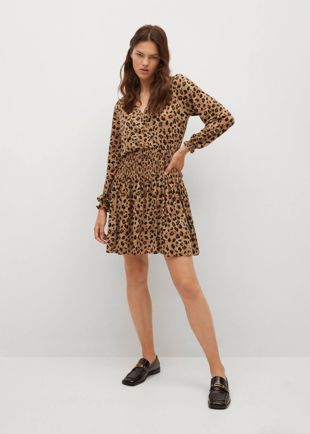 mango robe cache coeur