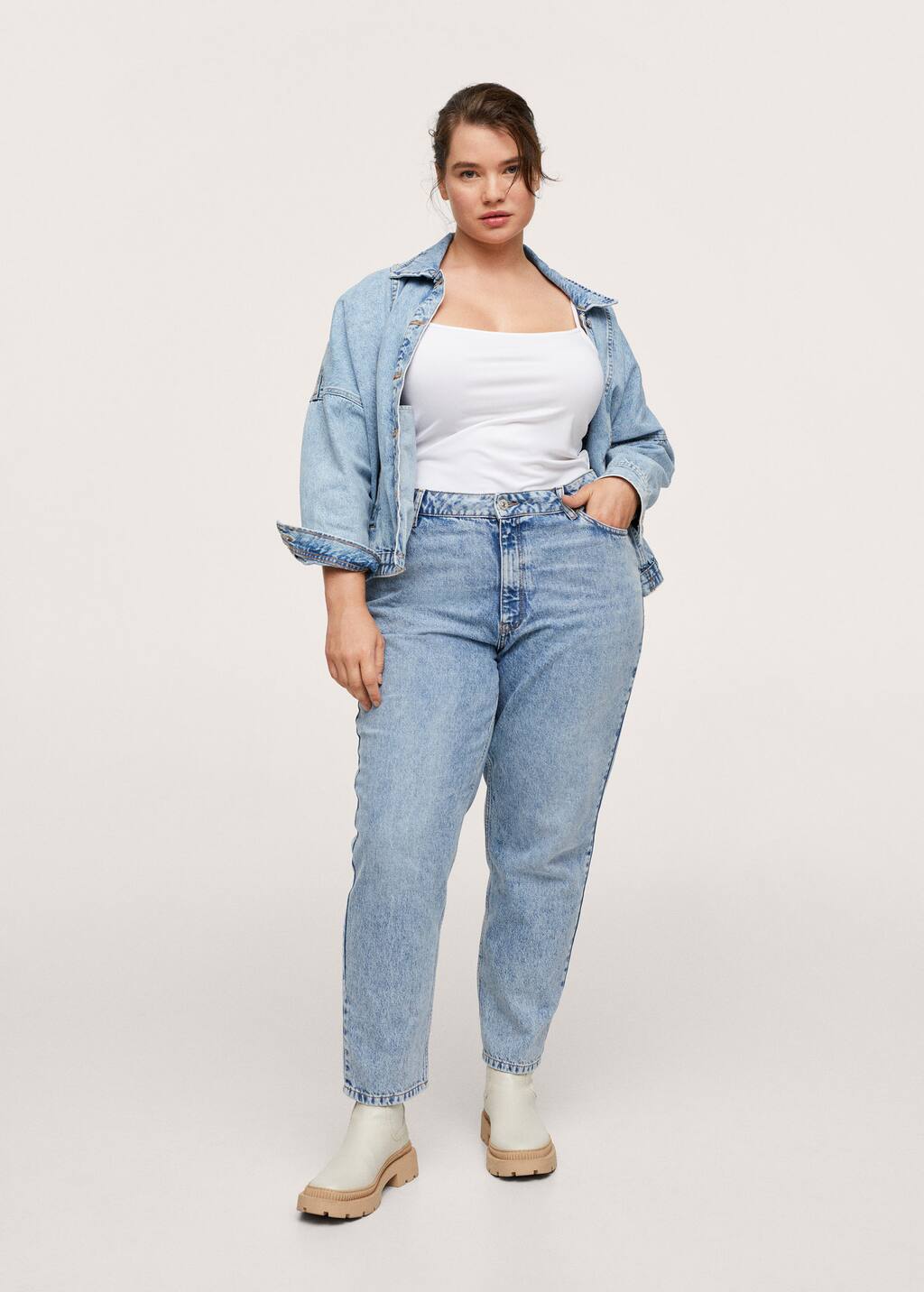 mango spaghetti strap top