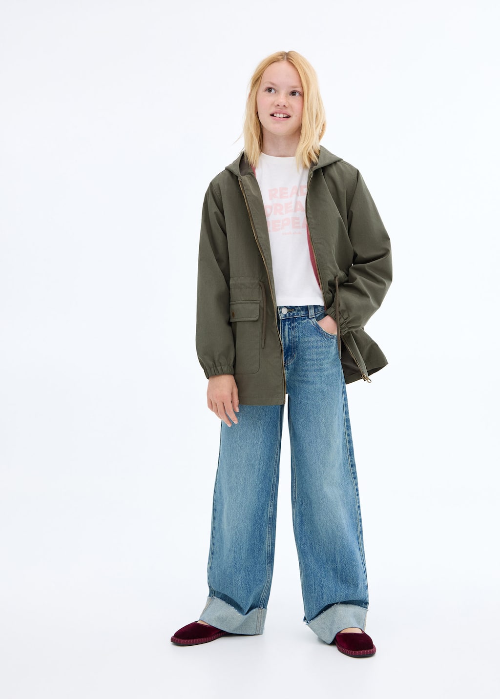Pocket safari-style trench