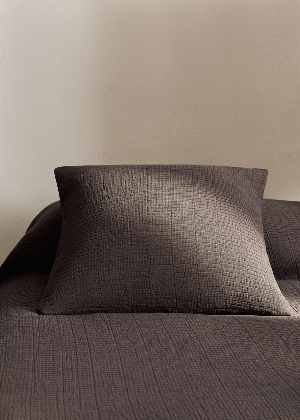 Mango Home Housse De Couss Marron - Home - 50x50cm -