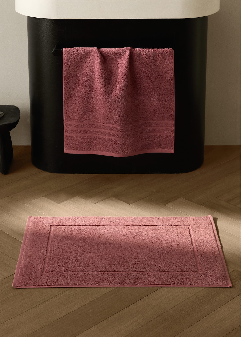 Mango Home Tapis De Bain En Coton Fraise - Home - 50x70cm -