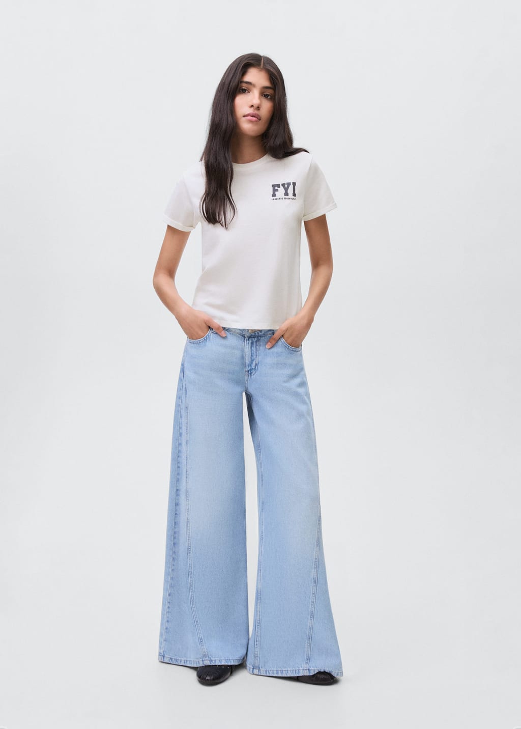 Mango Teen T-shirt En Coton Imprimé Blanc Cassé - Fille - L -  In White