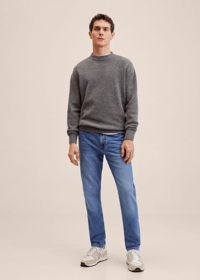 Jeans Bob straight-fit lavaggio medio