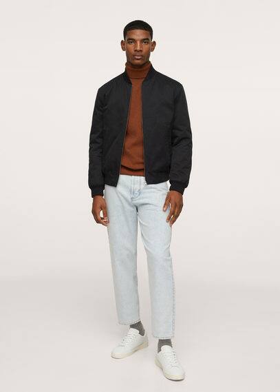 Pullover cashmere collo alto