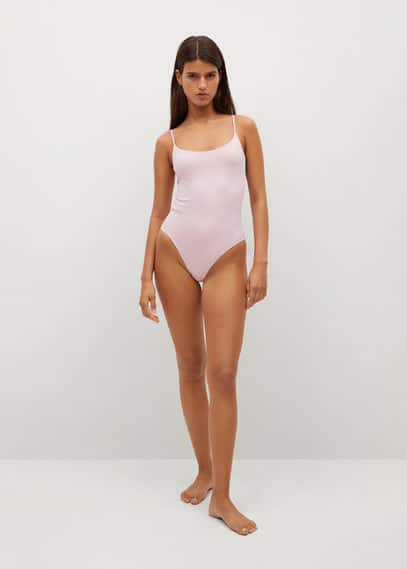 Body elasticizzato spallini