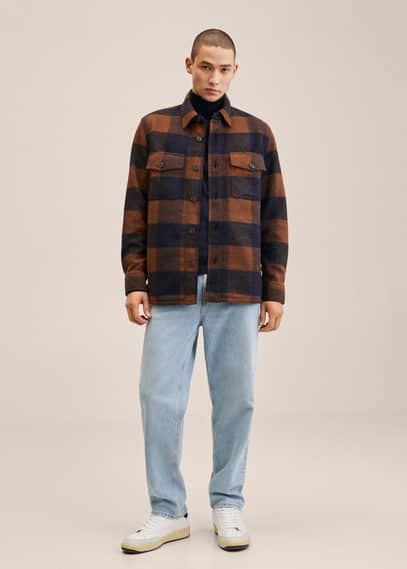 Sovracamicia flanella quadri