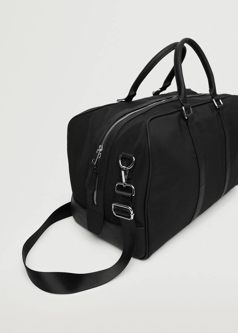 Nylon bowling bag Men MANGO OUTLET USA