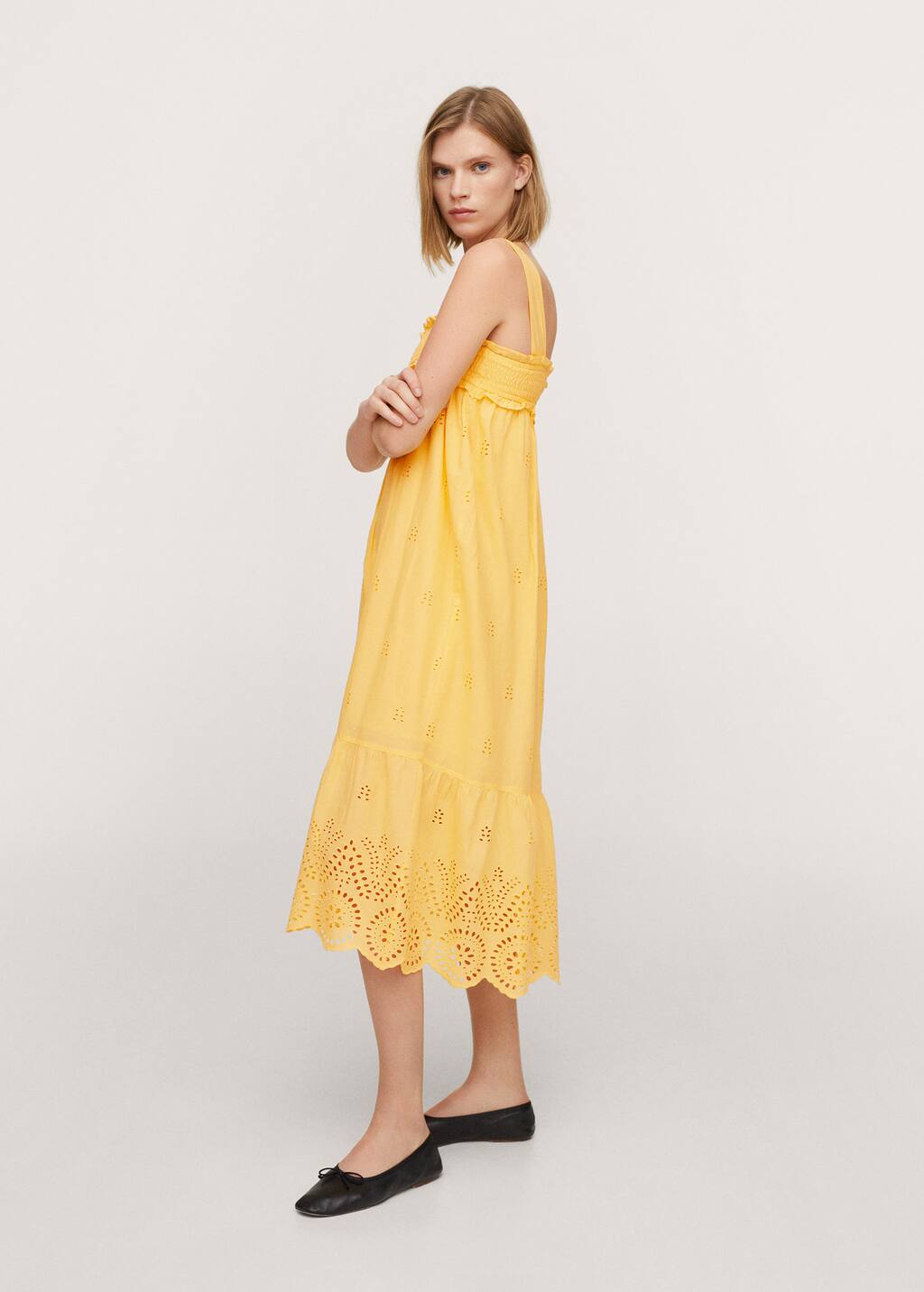 robe jaune mango