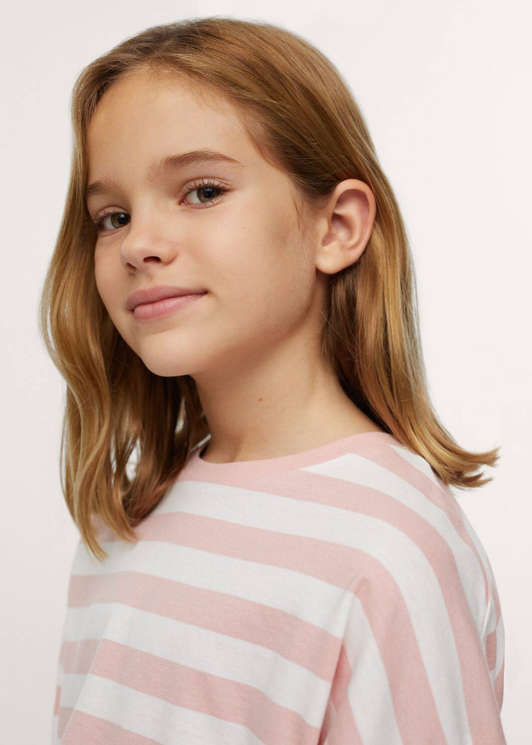 条纹长袖t恤 - 女式 | mango 女士 中国官方网站