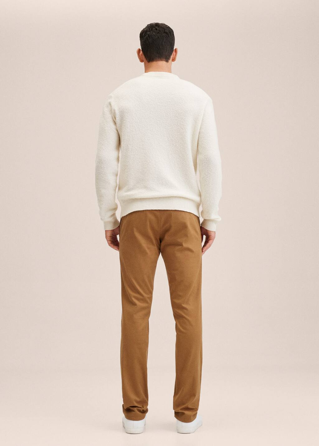 Pantalon chino slim-fit serge - Homme | Mango Man France