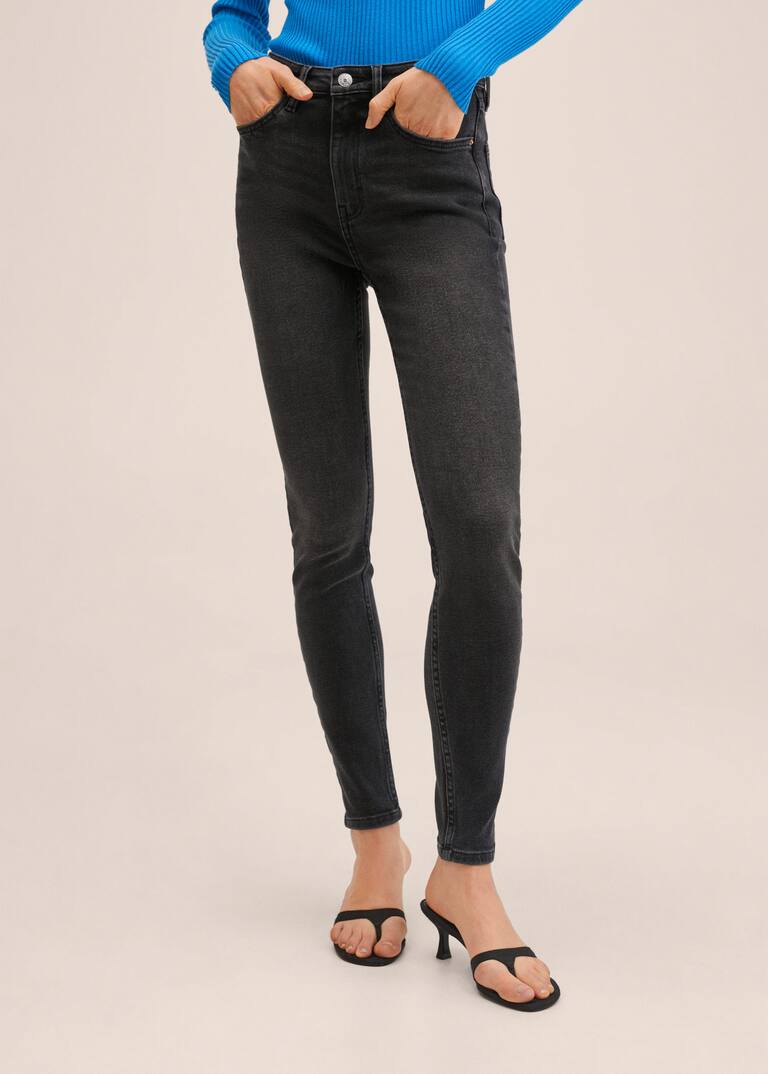 jeans vita alta skinny