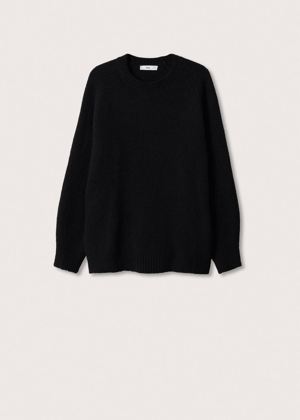mango black jumper