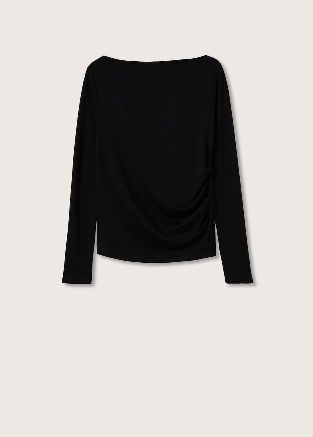 Mango Longsleeve tshirt with ruffles 27013260 99