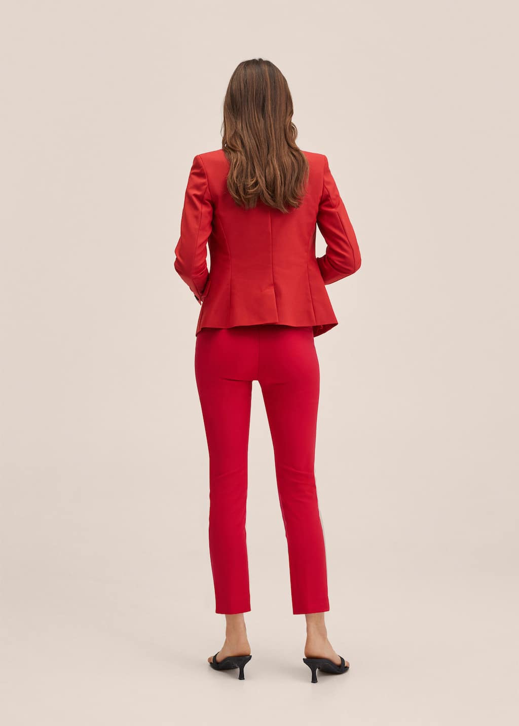 Pantalón pitillo traje - Mujer | Mango España