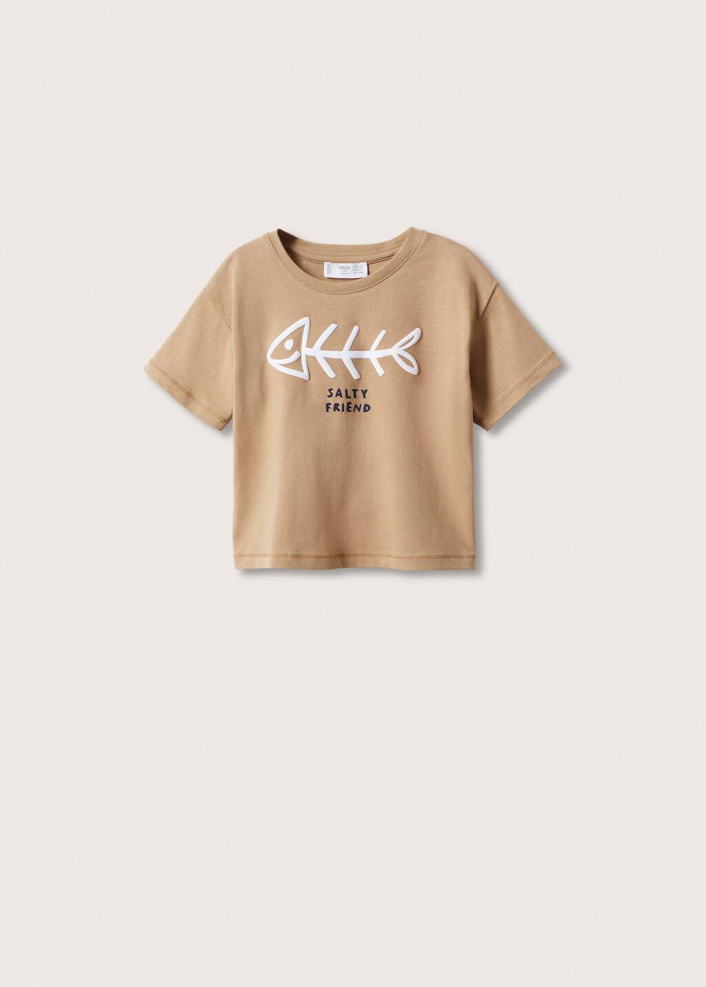 Printed cotton-blend t-shirt - Woman 