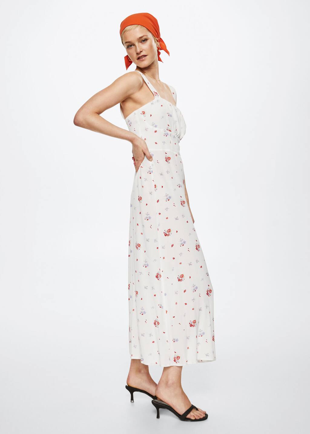 Mango Robe à fleurs 27018637 01