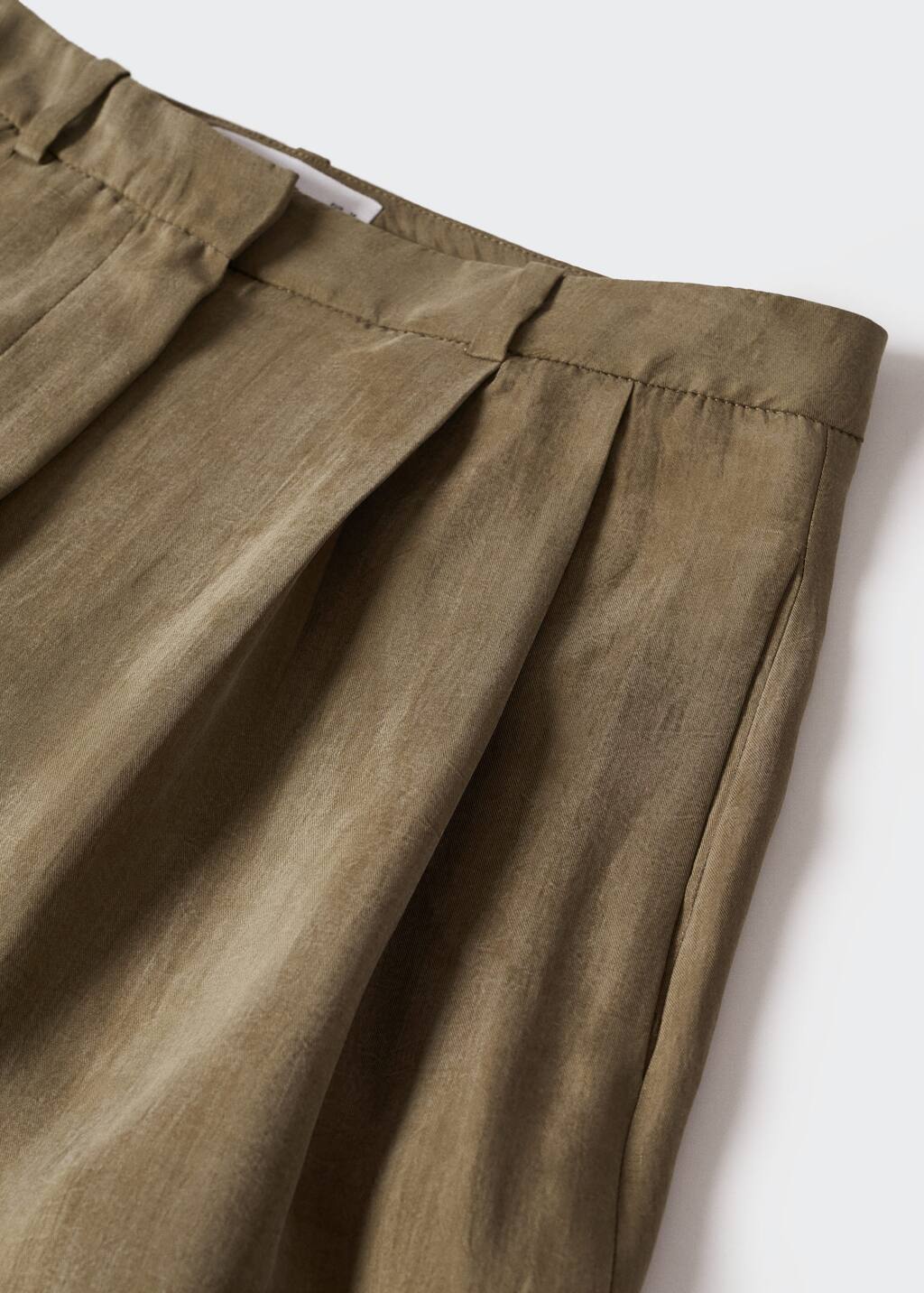 Mango Lyocell suit shorts. 7 Mango Lyocell suit shorts. 7
