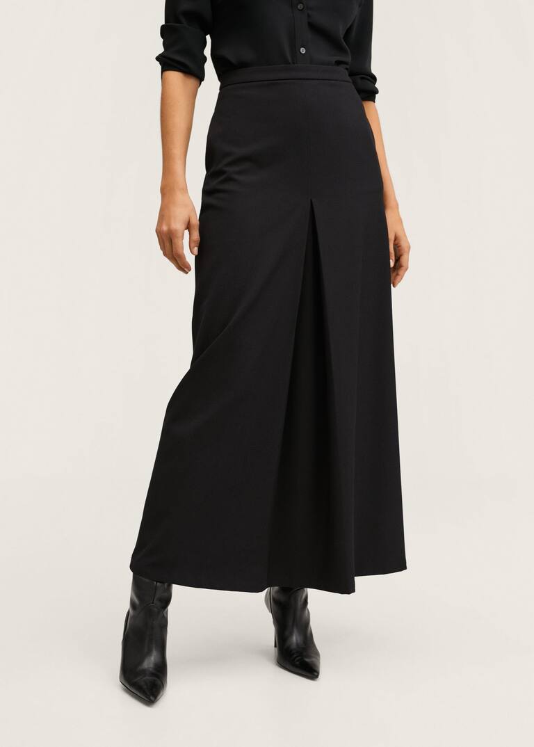 Flared long skirt Women Mango USA