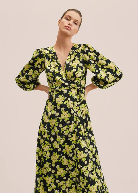 Floral print dress - Medium shot