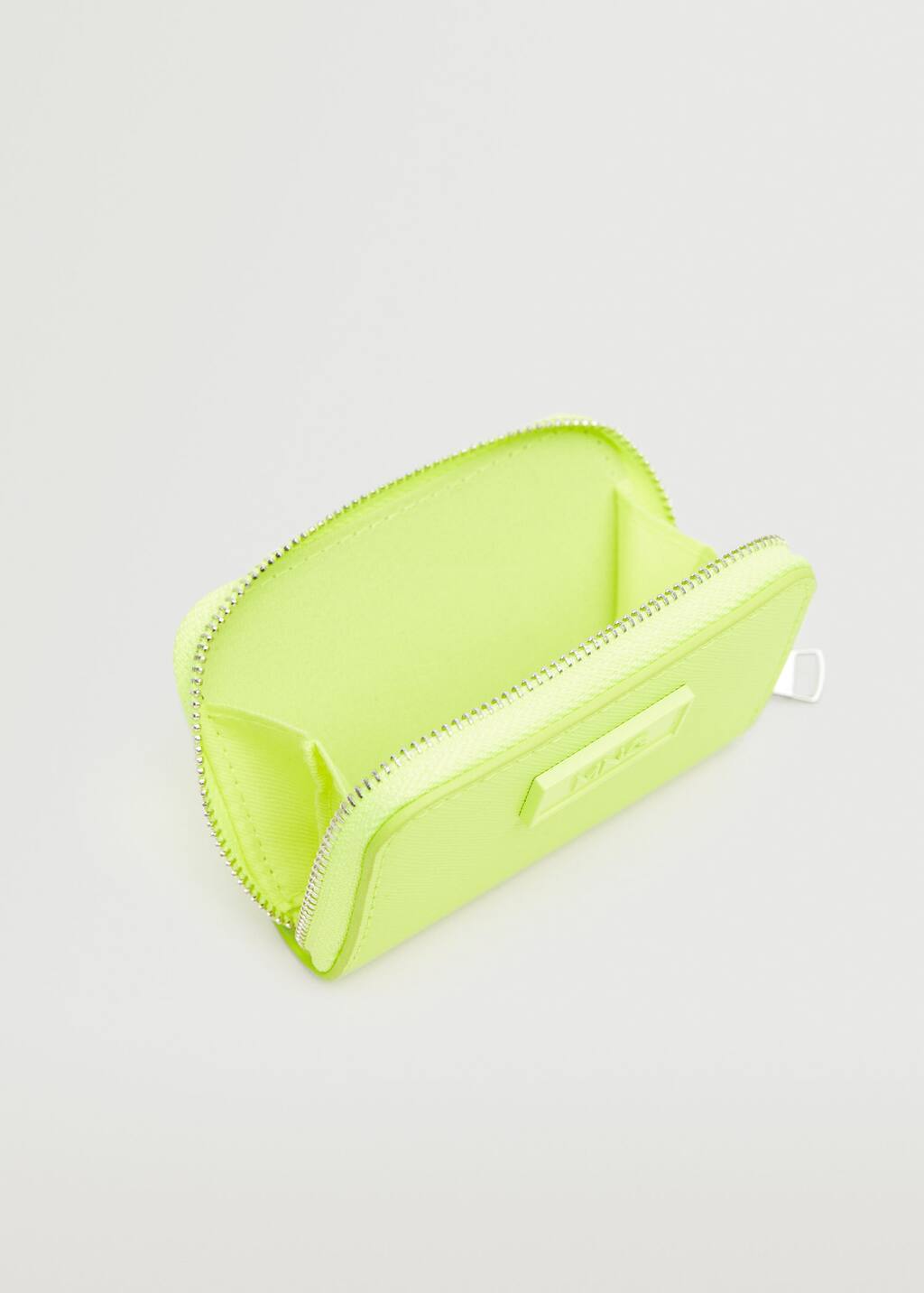 Mango Logo coin purse with zip 27025770 14
