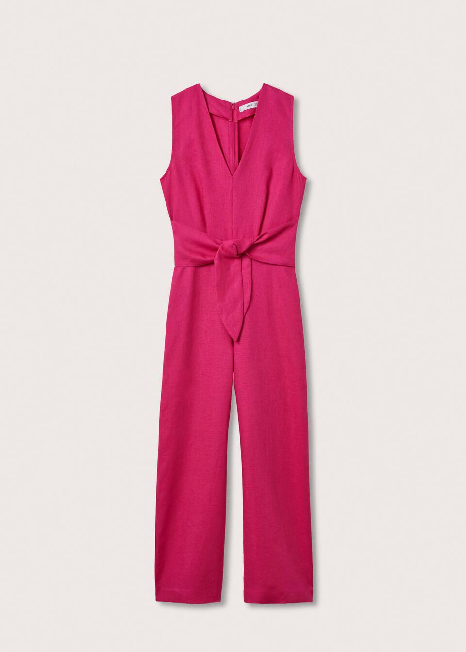 100 linen jumpsuit Women MANGO OUTLET USA