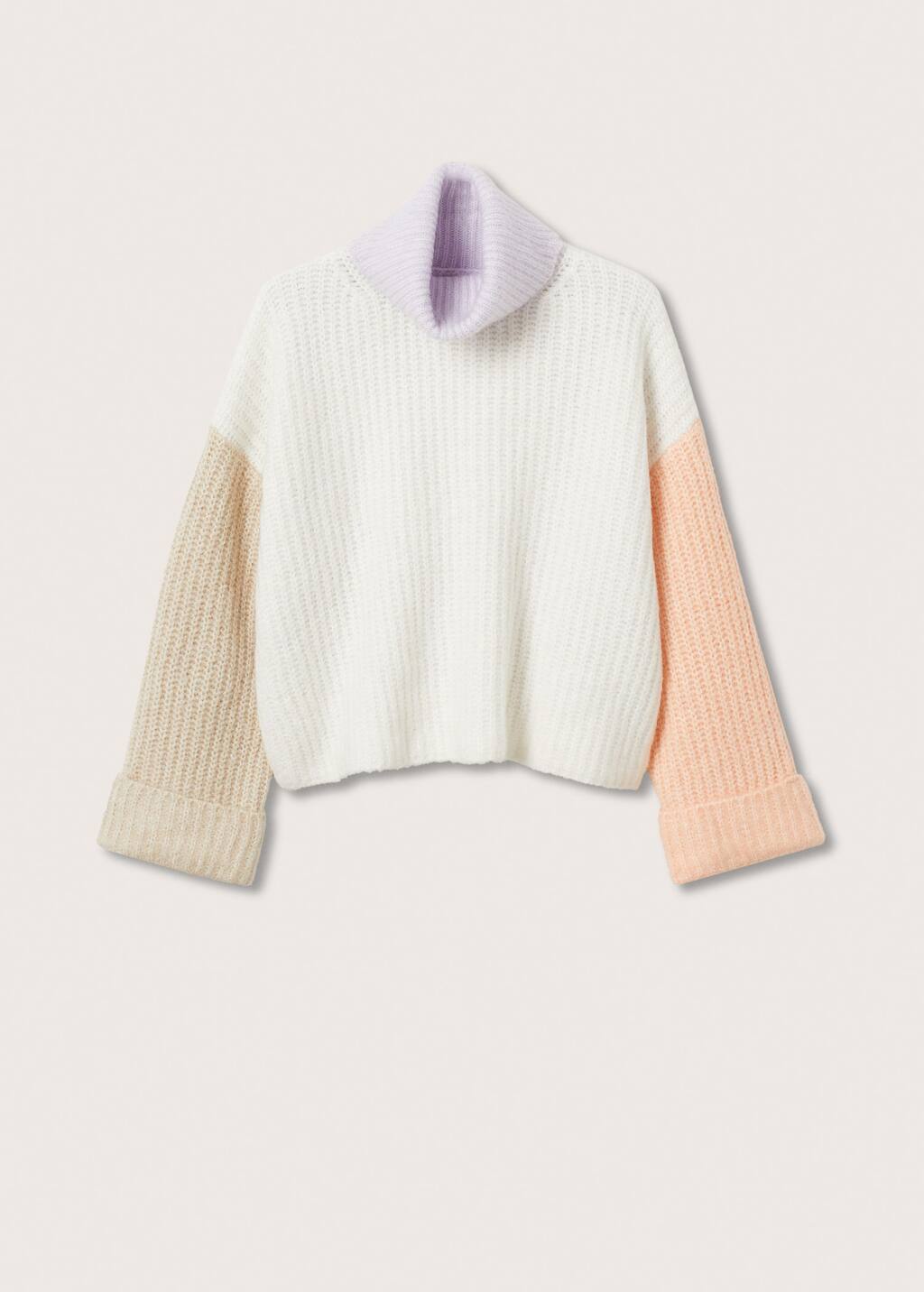 turtleneck cardigan sweater