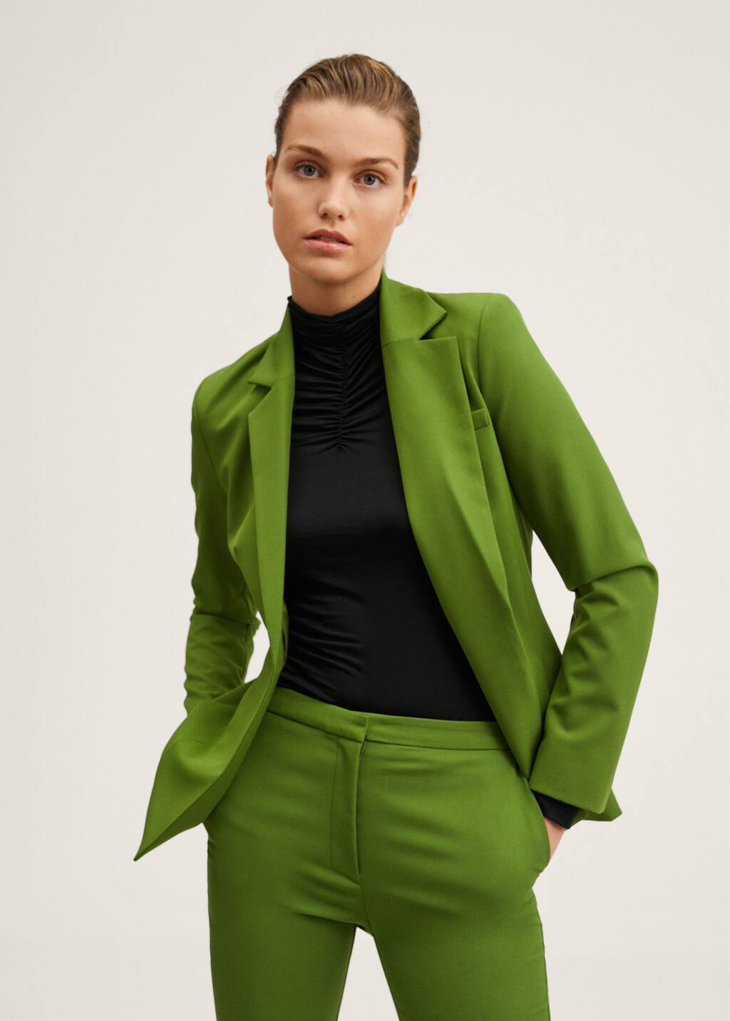 Mango Slim fit suit pants 27040069 43