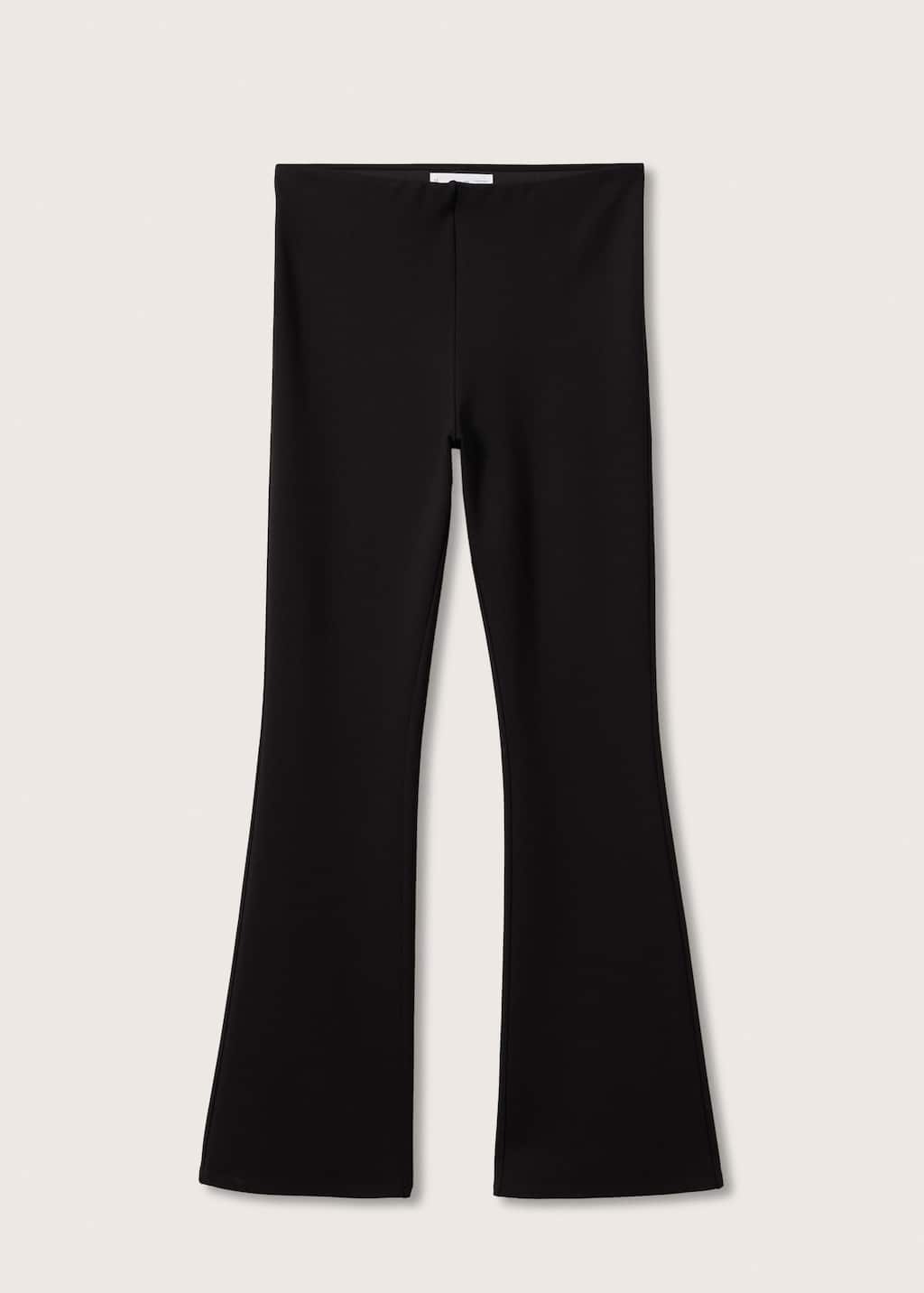 mango flared leggings