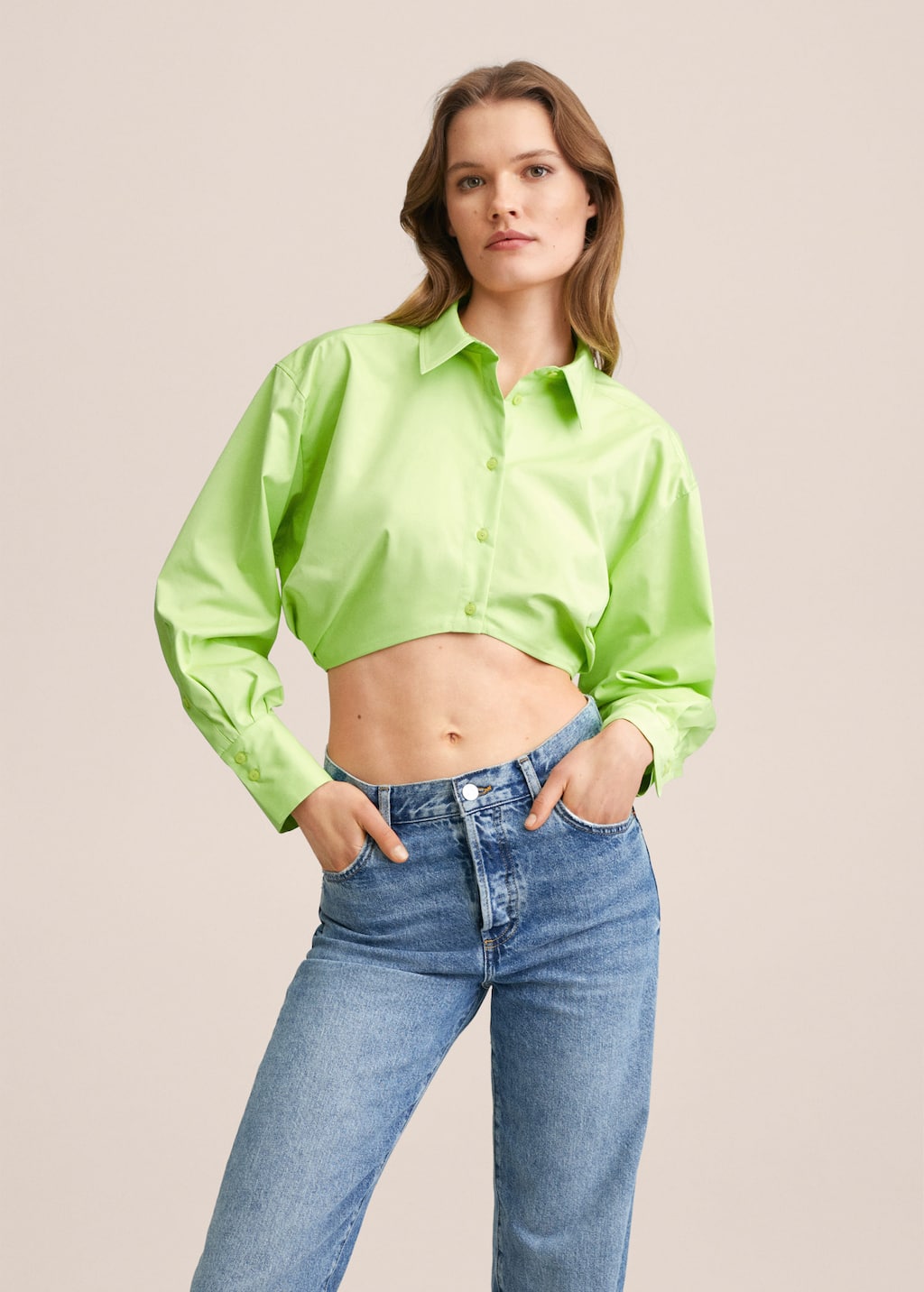 camicia crop