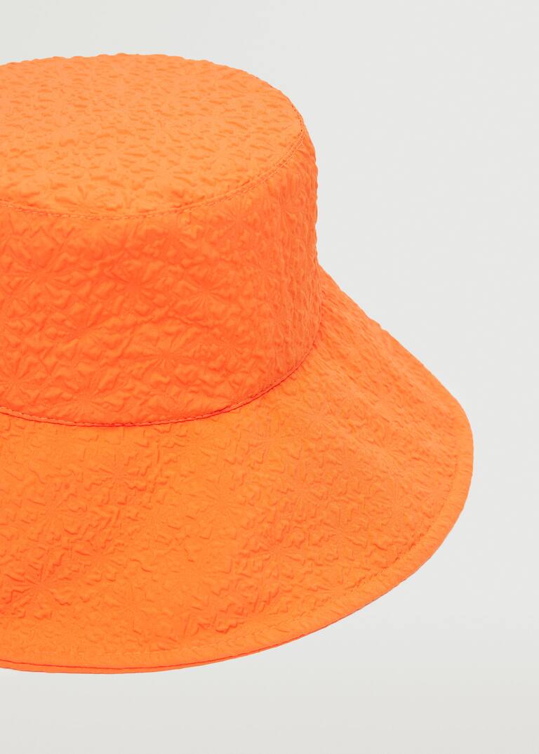 Texture bucket hat Women MANGO OUTLET USA