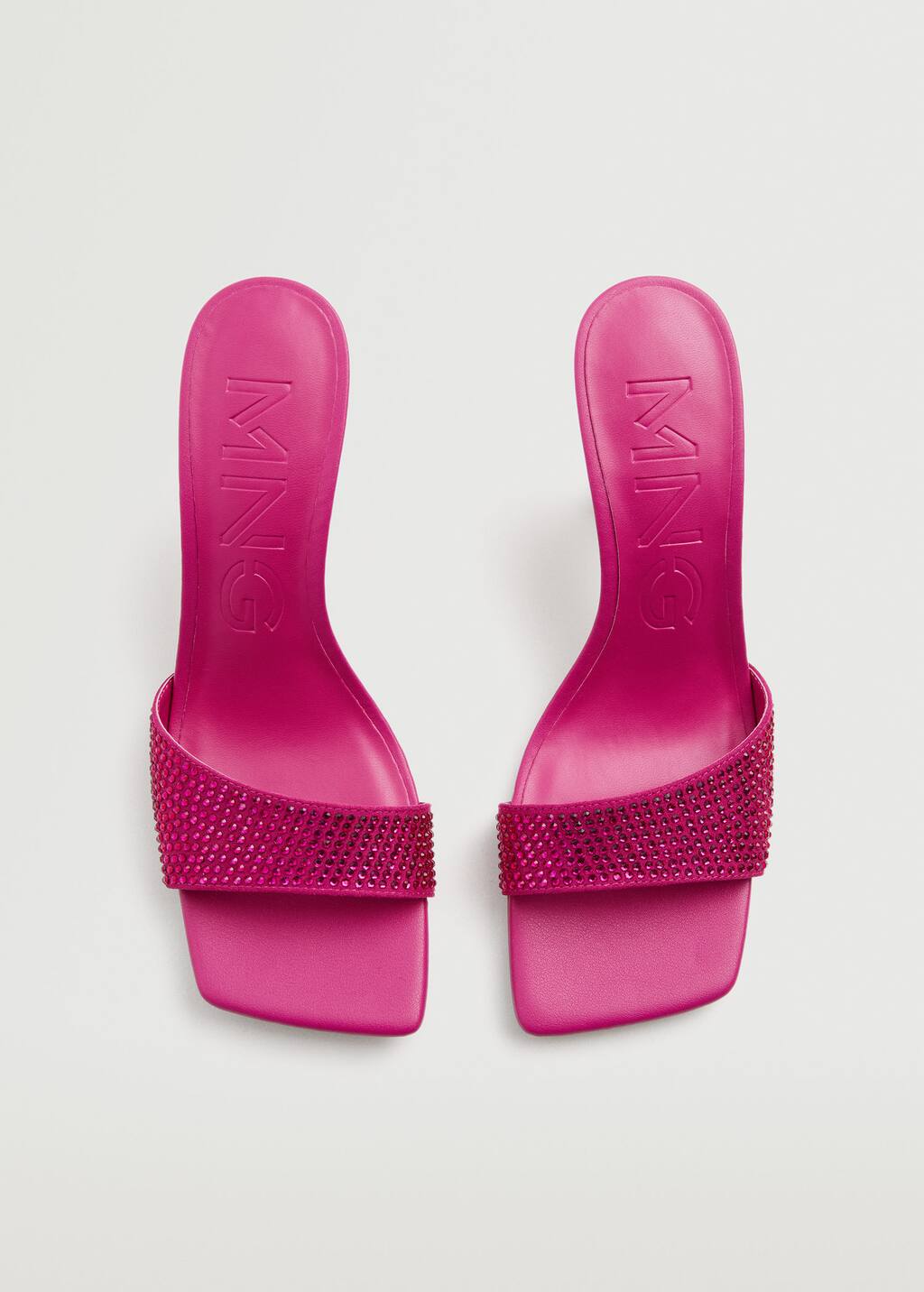 Mango Glitter highheeled sandals 27051099 88