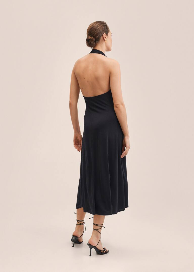 Halter neck dress Women MANGO OUTLET USA